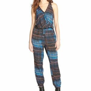 Trouve surplice jumpsuit pants suit size small